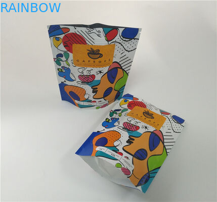 Dấu chân không Logo tùy chỉnh Ziplock Bao bì Túi in kỹ thuật số