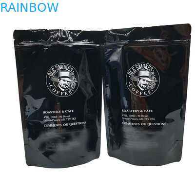 Ziplock Tear Notch Coffee Beans Bao bì nhựa Bao bì 100g 200g 250g 500g