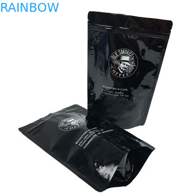 Ziplock Tear Notch Coffee Beans Bao bì nhựa Bao bì 100g 200g 250g 500g