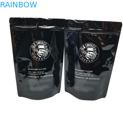 Ziplock Tear Notch Coffee Beans Bao bì nhựa Bao bì 100g 200g 250g 500g