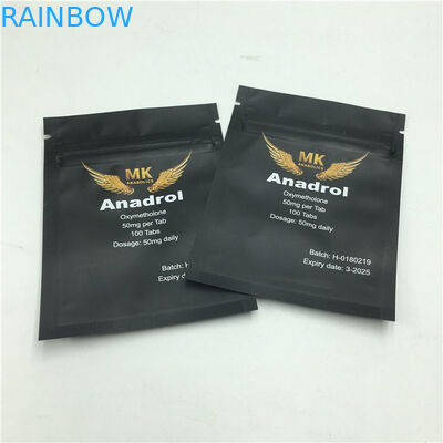 Zipper Matte Snack Túi nhựa Bao bì In Ba mặt Kín