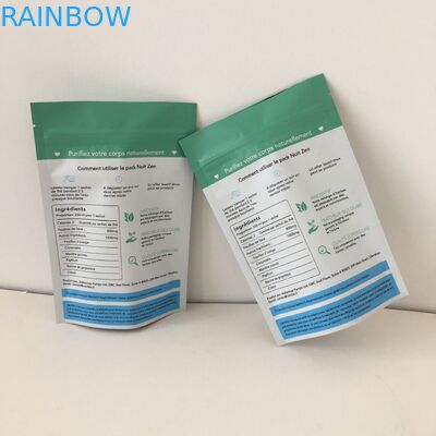 Giấy nhôm Đứng lên Dây kéo Túi đồ ăn nhẹ Bao bì In kỹ thuật số