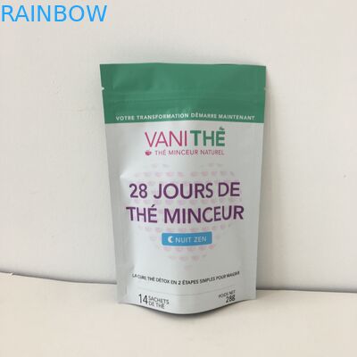 Giấy nhôm Đứng lên Dây kéo Túi đồ ăn nhẹ Bao bì In kỹ thuật số
