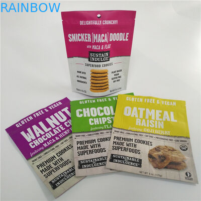 Nhựa đứng lên Túi bao bì Ziplock In 1 Gallon Cấp thực phẩm