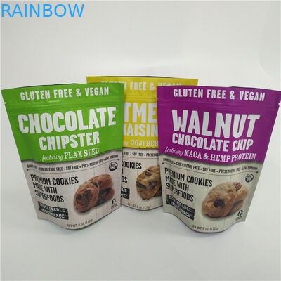 Nhựa đứng lên Túi bao bì Ziplock In 1 Gallon Cấp thực phẩm