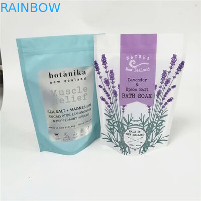 Biển muối biển Túi nhựa Bao bì Tự đứng Logo tùy chỉnh có thể thay đổi được