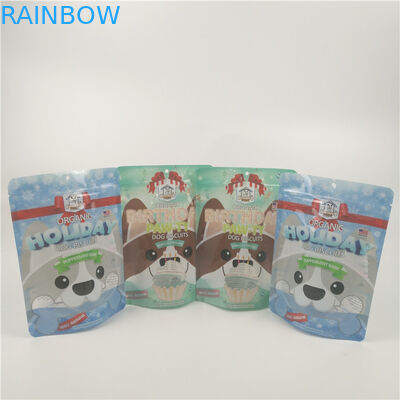 Bánh quy cho chó hữu cơ Túi đựng thức ăn cho thú cưng Ống đồng in phim nhiều lớp