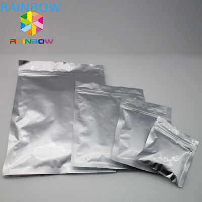 5 Gallon Plain Mylar Barrier Túi giấy bảo quản thực phẩm 3 Mặt kín 10 '' X 14 ''