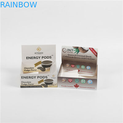 Đồ ăn nhẹ Bánh quy 50g Hộp giấy mờ có thể gập lại Convient