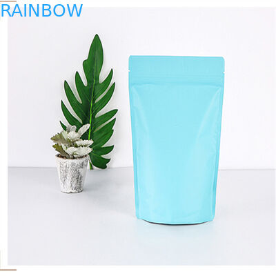 Chà xát cơ thể Túi nhôm nhựa đứng lên có dây kéo