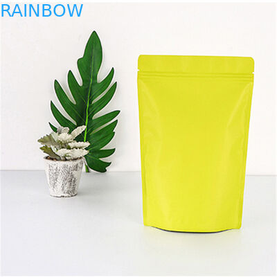 Chà xát cơ thể Túi nhôm nhựa đứng lên có dây kéo