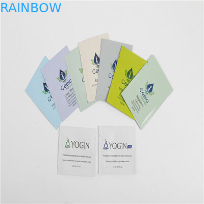 Túi đựng mỹ phẩm bằng nhựa có khóa Zip nhỏ thân thiện với môi trường được in tùy chỉnh