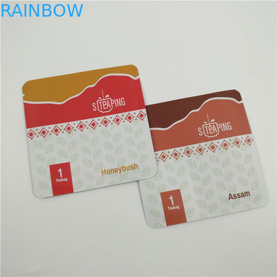 Trà Mylar Con dấu nhiệt Túi nhôm Giấy bạc Thực phẩm Cấp chống mùi In ống đồng