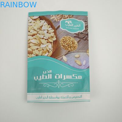 Trái cây khô Quả hạch thực phẩm có thể tái chế Túi đứng in đầy đủ Dây kéo không thấm nước