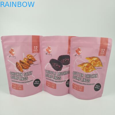 Cà phê Matt Dây kéo Túi đựng hàng rào in tùy chỉnh Tự đứng nhiều lớp