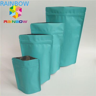 Matte Mylar kỹ thuật số in đứng lên Túi chống ẩm với vết rách