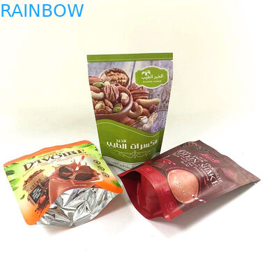 Đứng lên Dây kéo Túi nhôm Lá nhôm Hàng đầu Túi Mylar Chống mùi Được in tùy chỉnh