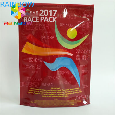 Thực phẩm cấp nhôm lá nhựa Mylar Túi dây kéo độc lập In tùy chỉnh