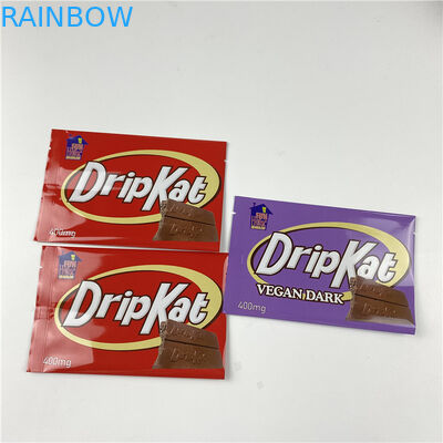 Bao bì in kỹ thuật số 500mg Mylar Túi kẹo Weed Gummy Bear Túi bao bì ăn được