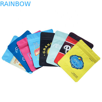 Bao bì cỏ dại Có thể ăn được 3,5 gam Túi Mylar Cách nhiệt Kẹp mùi Bằng chứng có khóa Zip Túi có khóa mật ong