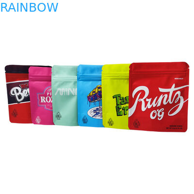 Có thể thay đổi tùy chỉnh Mùi bằng chứng Ziplock Bao bì có thể ăn được Túi cảm ứng mềm Túi Mylar dành cho trẻ em