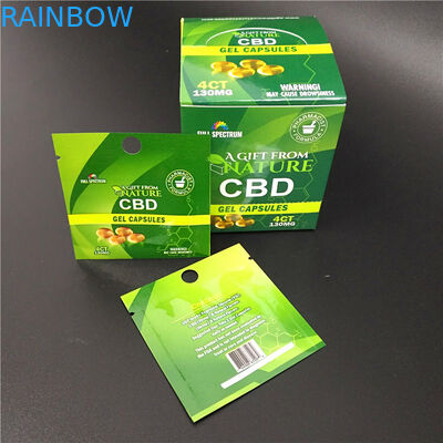 3.5g Cookies Túi Mylar Hạt giống hoa cảm ứng mềm Bao bì Trà gói Túi mẫu Túi kẹo