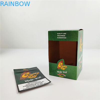 Moq thấp tùy chỉnh in Fronto Cigar Grabba Lá Kraft Hộp giấy cho bao bì lá