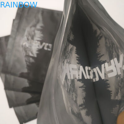 Rõ ràng Mặt trước Mặt sau Cửa sổ Cách nhiệt Khử mùi Có thể hàn lại Khóa zip Đóng gói Mylar Thực phẩm Bảo quản Ba bên Con dấu Doypack