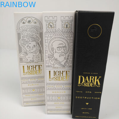 Bán buôn tùy chỉnh Có thể gập lại Nhỏ Màu đen Sang trọng Dập nóng Giấy bạc Quà tặng Bao bì Mỹ phẩm Hộp giấy