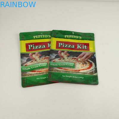 Túi thực phẩm đóng gói Logo Tùy chỉnh Mùi Túi bằng chứng cà phê Giấy bạc Đứng lên Túi in đứng lên túi đóng gói bánh pizza
