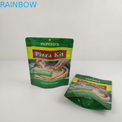Túi thực phẩm đóng gói Logo Tùy chỉnh Mùi Túi bằng chứng cà phê Giấy bạc Đứng lên Túi in đứng lên túi đóng gói bánh pizza