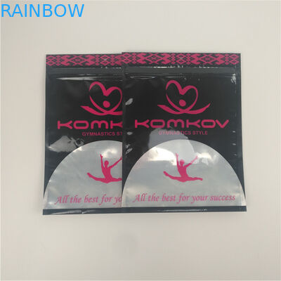 Bao bì quần áo thân thiện với môi trường Túi đựng đồ lót có khóa zip bằng nhựa với cửa sổ rõ ràng