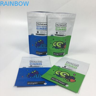 Bán buôn Matte có mùi bằng chứng bằng nhôm bao bì Bao bì đứng lên Túi nhựa Mylar có thể ăn được