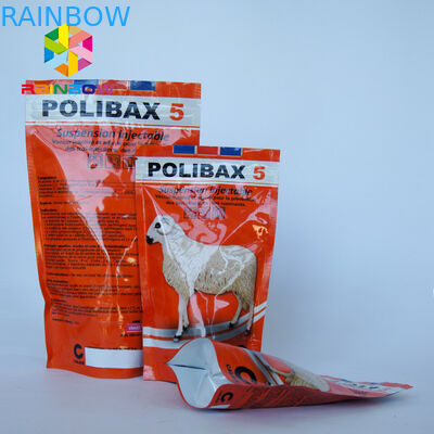 In ống đồng Đồ ăn cho chó cưng bằng nhựa với Zip Lock Edibles Túi bao bì thực phẩm