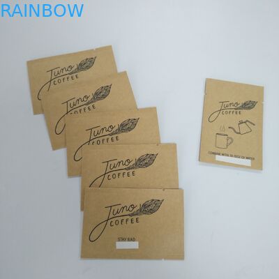 Túi bao bì có thể ăn được 120mic VMPET Ziplck Túi niêm phong ba mặt