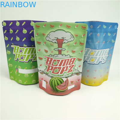 Stoner Patch Dummies Túi bao bì Mylar In kỹ thuật số CMYK