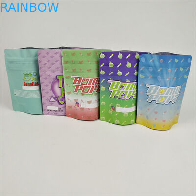 PMS Chống Mùi Cỏ dại Túi Mylar Túi giấy bạc nhiều lớp CBD Ziplock