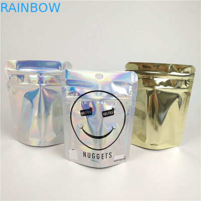 PMS Chống Mùi Cỏ dại Túi Mylar Túi giấy bạc nhiều lớp CBD Ziplock