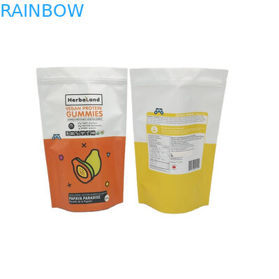 CMYK Mylar Weed Plastic Pouches Bao bì Kẹo dẻo ăn được VMPET