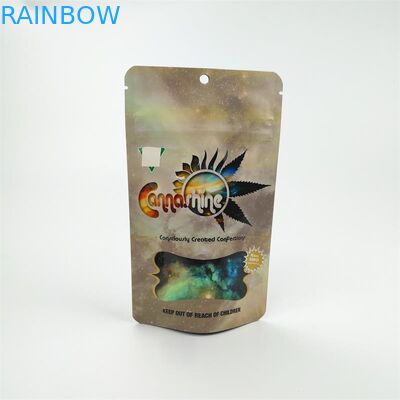 Túi chống thấm mùi 3,5g Mylar có thể mở rộng VMPET cho bánh quy