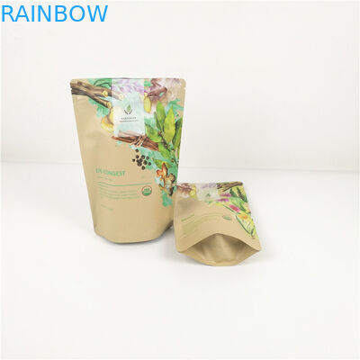 Miễn phí vận chuyển Nhà cung cấp chuyên nghiệp Snack Nut Đứng lên Bao bì Túi nhựa Túi Zipper cho Thực phẩm Khô