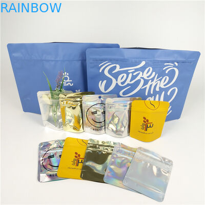 Cookie Flower Smell Proof Túi Mylar Túi Ziplock Trẻ em Chống cỏ dại