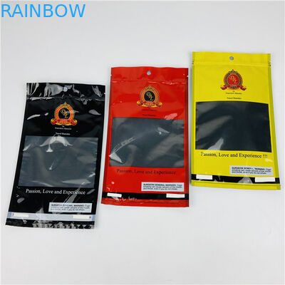Lá in tùy chỉnh Khói cuộn Bọc Xì gà Thuốc lá Hình nón Cây gai dầu Ziplock Mylar Túi đóng gói Xì gà