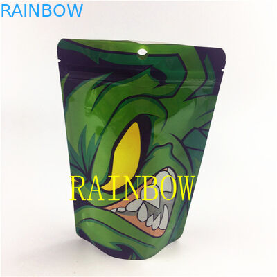 200 cái MOQ in kỹ thuật số 7g Con dấu nhiệt trẻ em lá nhôm có thể ăn được Túi mylar với LOGO tùy chỉnh