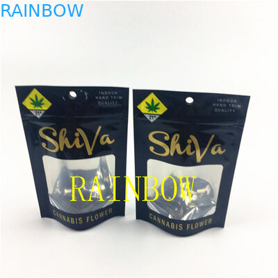 In kỹ thuật số đứng lên giấy nhôm 1000mg bao bì hộp đựng đồ ăn nhẹ túi mylar có dây kéo