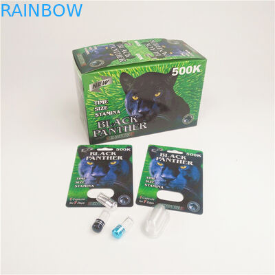 90mic Sexual Pills Thẻ giấy vỉ cho Rhino Magnum