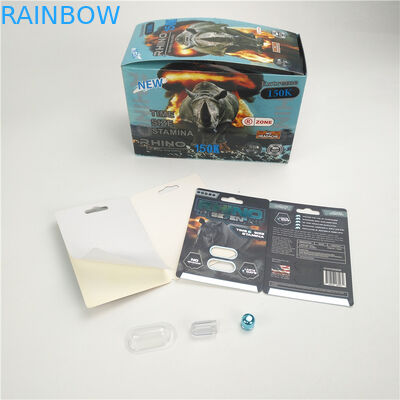 90mic Panther Thuốc kích dục Thẻ 3D Thẻ giấy Rhino 3K 7K