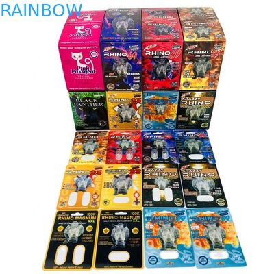 Hologram SGS Thuốc viên tình dục Thẻ vỉ 500k Thẻ giấy 3D vỉ có hộp trưng bày