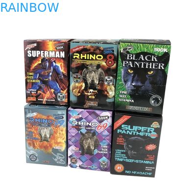 Hologram SGS Thuốc viên tình dục Thẻ vỉ 500k Thẻ giấy 3D vỉ có hộp trưng bày