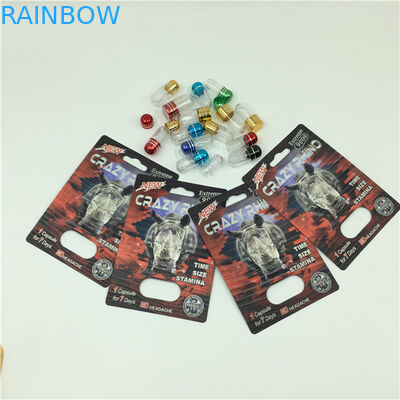 Hộp bao bì thuốc Crazy Rhino 69 Thuốc Rhino 7 Thuốc kích dục nam